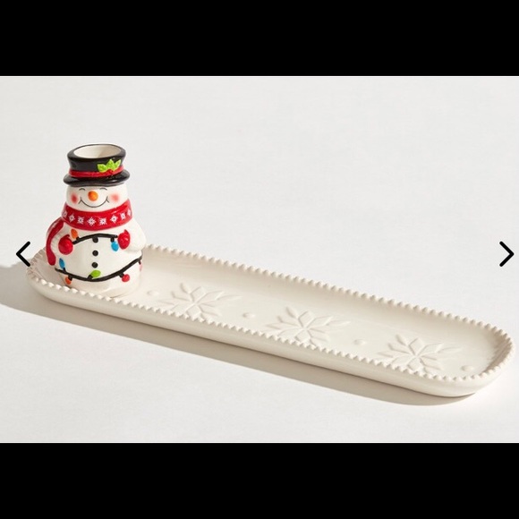 2 Piece Snowman Entertaining Set - Picture 2 of 5